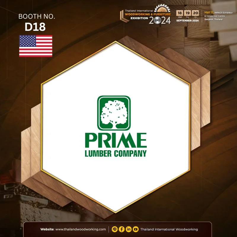 PRIME LUMBER COMPANY Thailand International Woodworking Exhibition