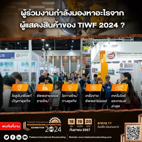 What are visitors looking for at TIWF 2024-02