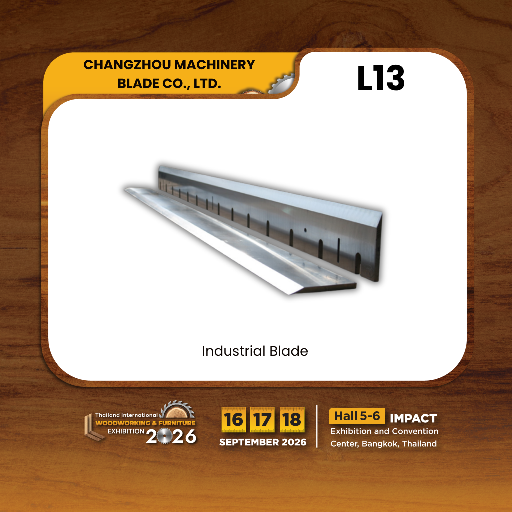 CHANGZHOU MACHINERY BLADE CO. , LTD. - Image 3