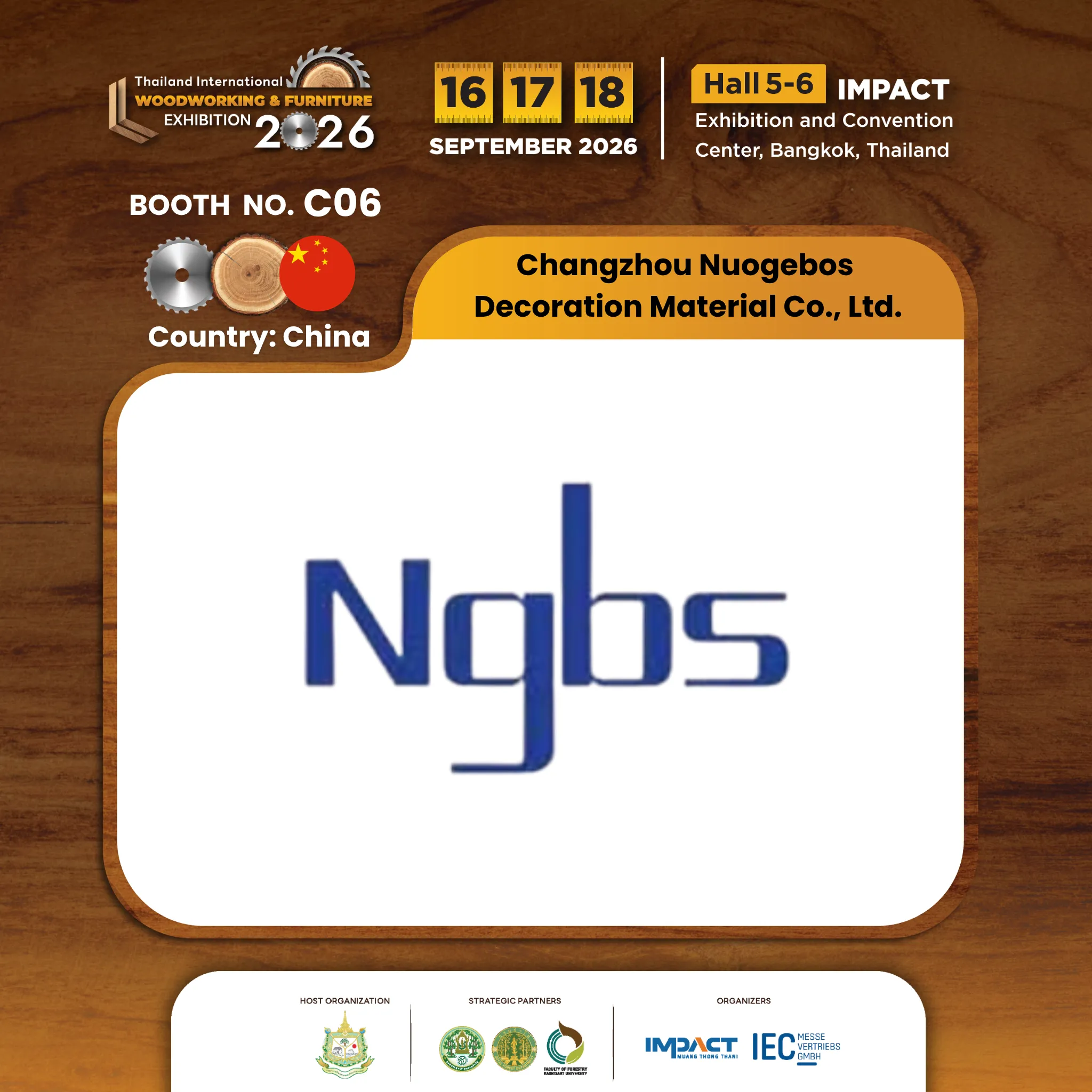 Changzhou Nuogebos Decoration Material Co., Ltd.