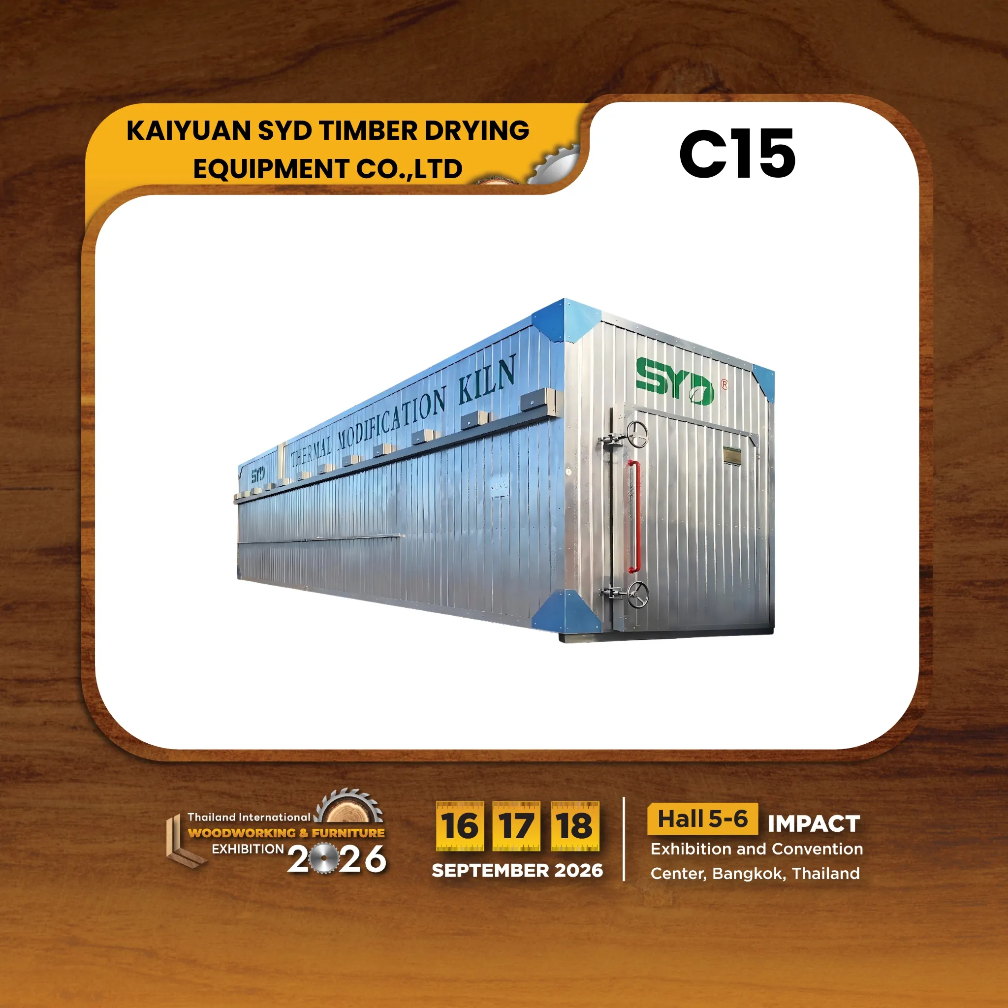 KAIYUAN SYD TIMBER DRYING EQUIPMENT CO.,LTD - Image 2