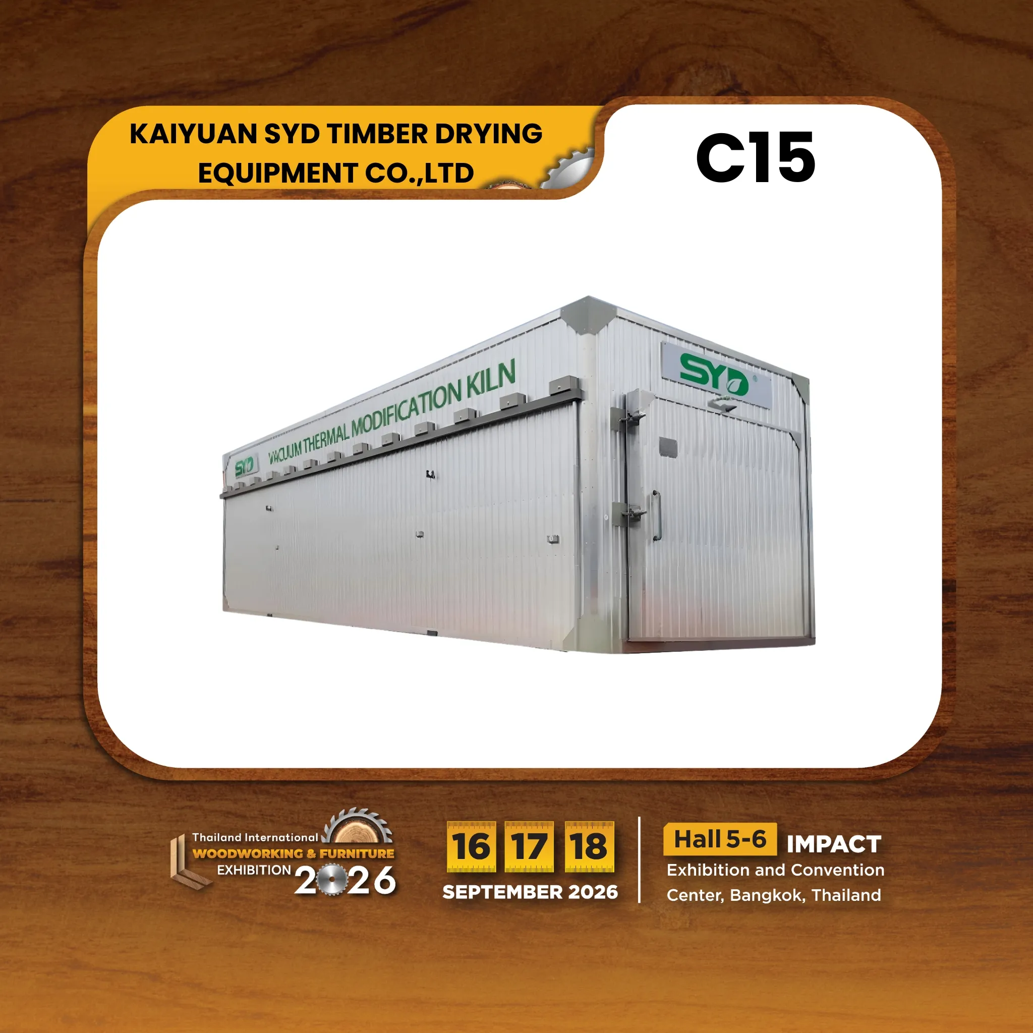 KAIYUAN SYD TIMBER DRYING EQUIPMENT CO.,LTD - Image 3