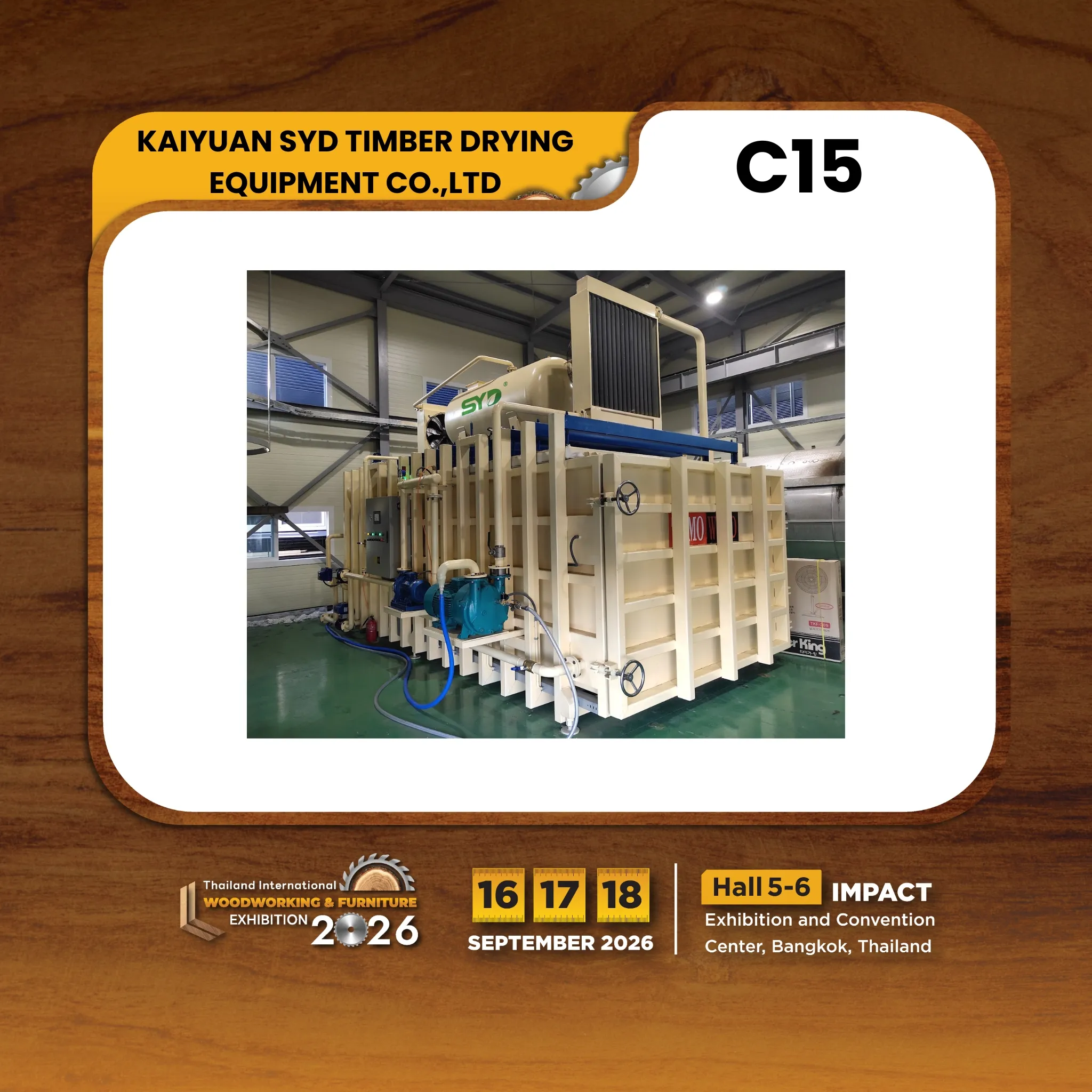 KAIYUAN SYD TIMBER DRYING EQUIPMENT CO.,LTD - Image 4