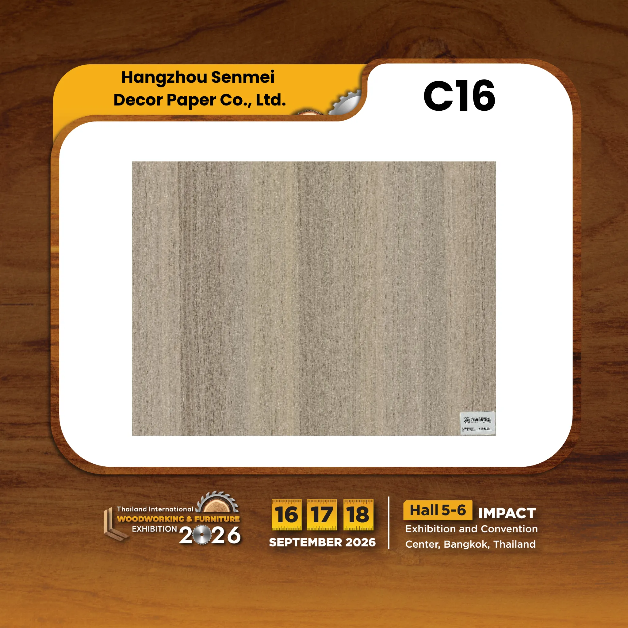 Hangzhou Senmei Decor Paper Co., Ltd. - Image 3