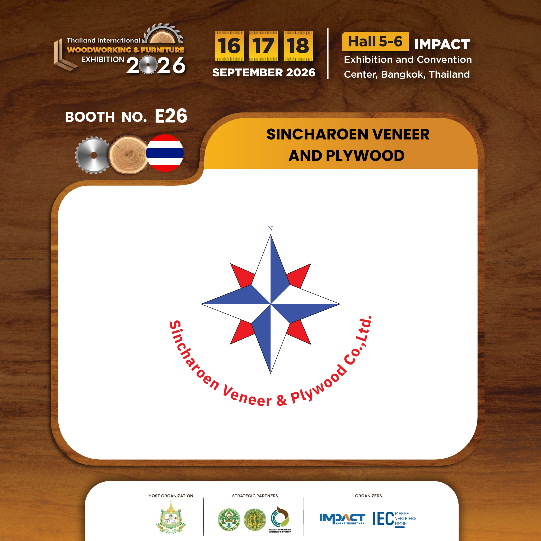 SINCHAROEN VENEER AND PLYWOOD