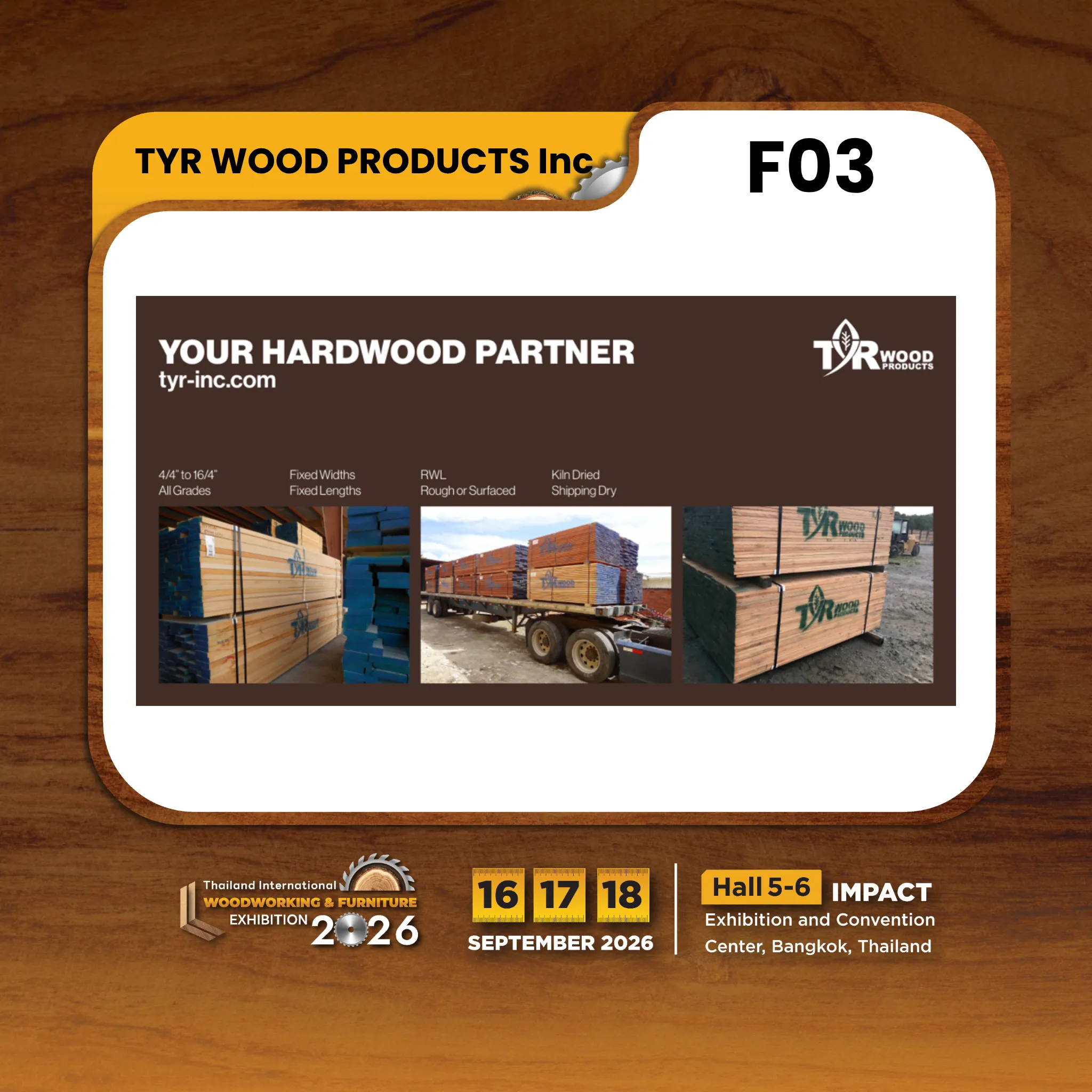 TYR WOOD PRODUCTS Inc - Image 4