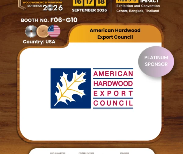 American Hardwood Export Council (Platinum SPONSOR)