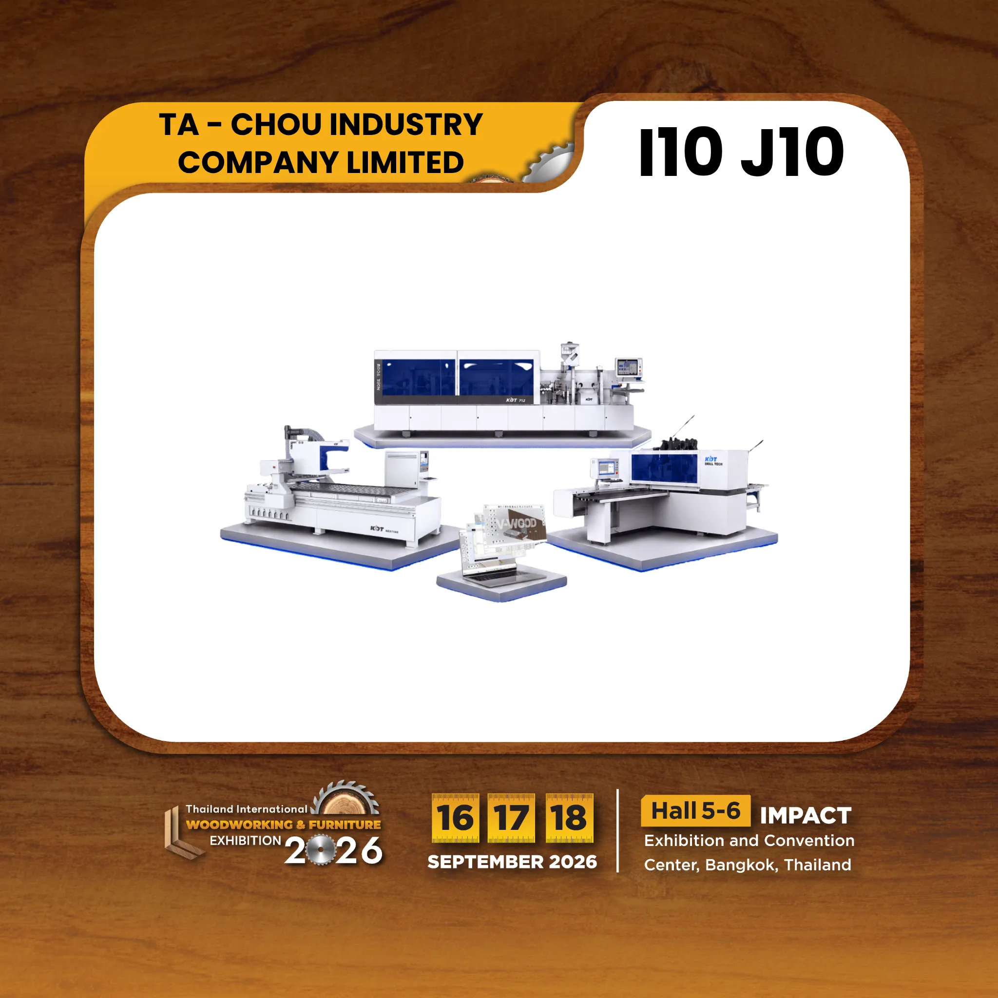 TA - CHOU INDUSTRY COMPANY LIMITED (Gold Sponsor) - Image 2