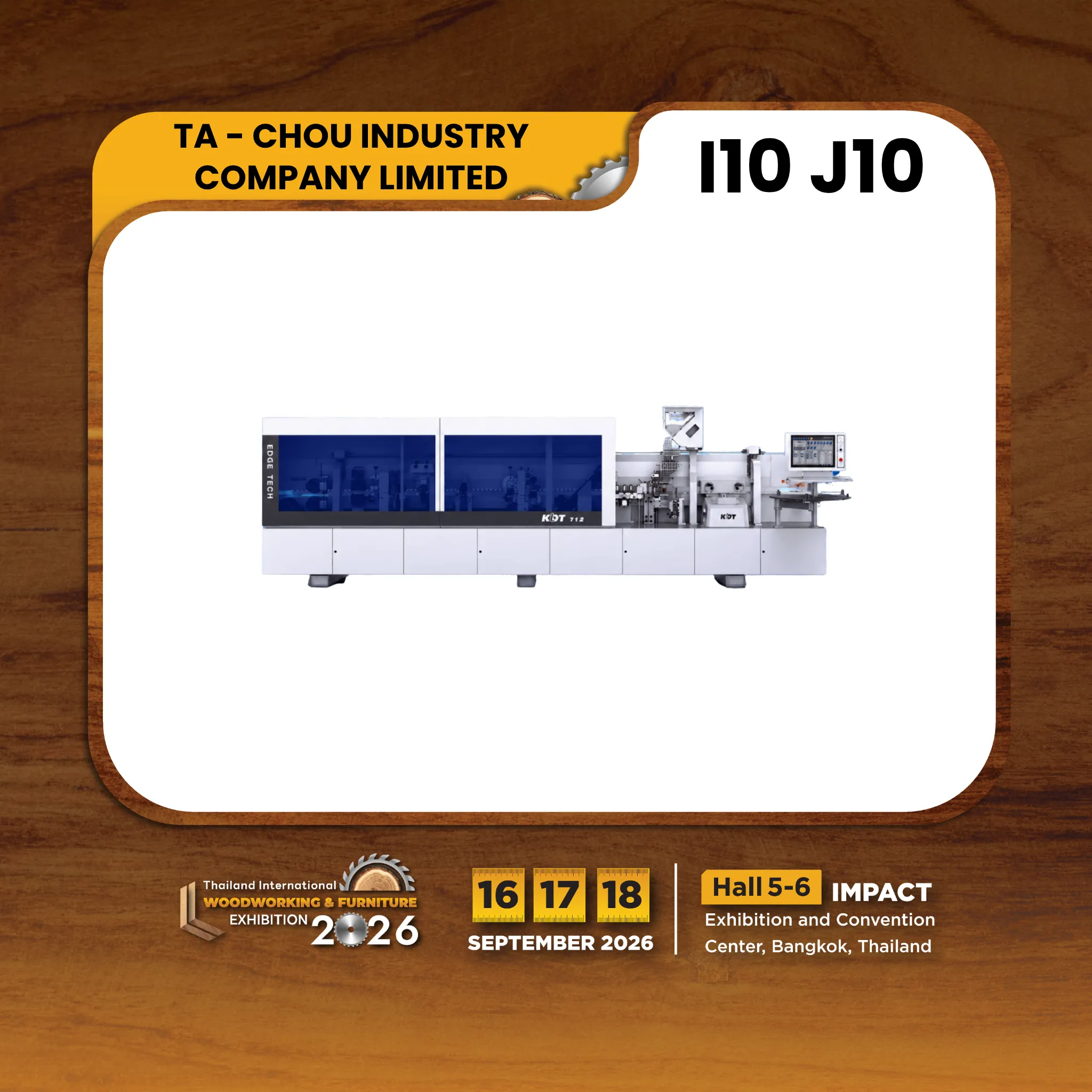 TA - CHOU INDUSTRY COMPANY LIMITED (Gold Sponsor) - Image 3