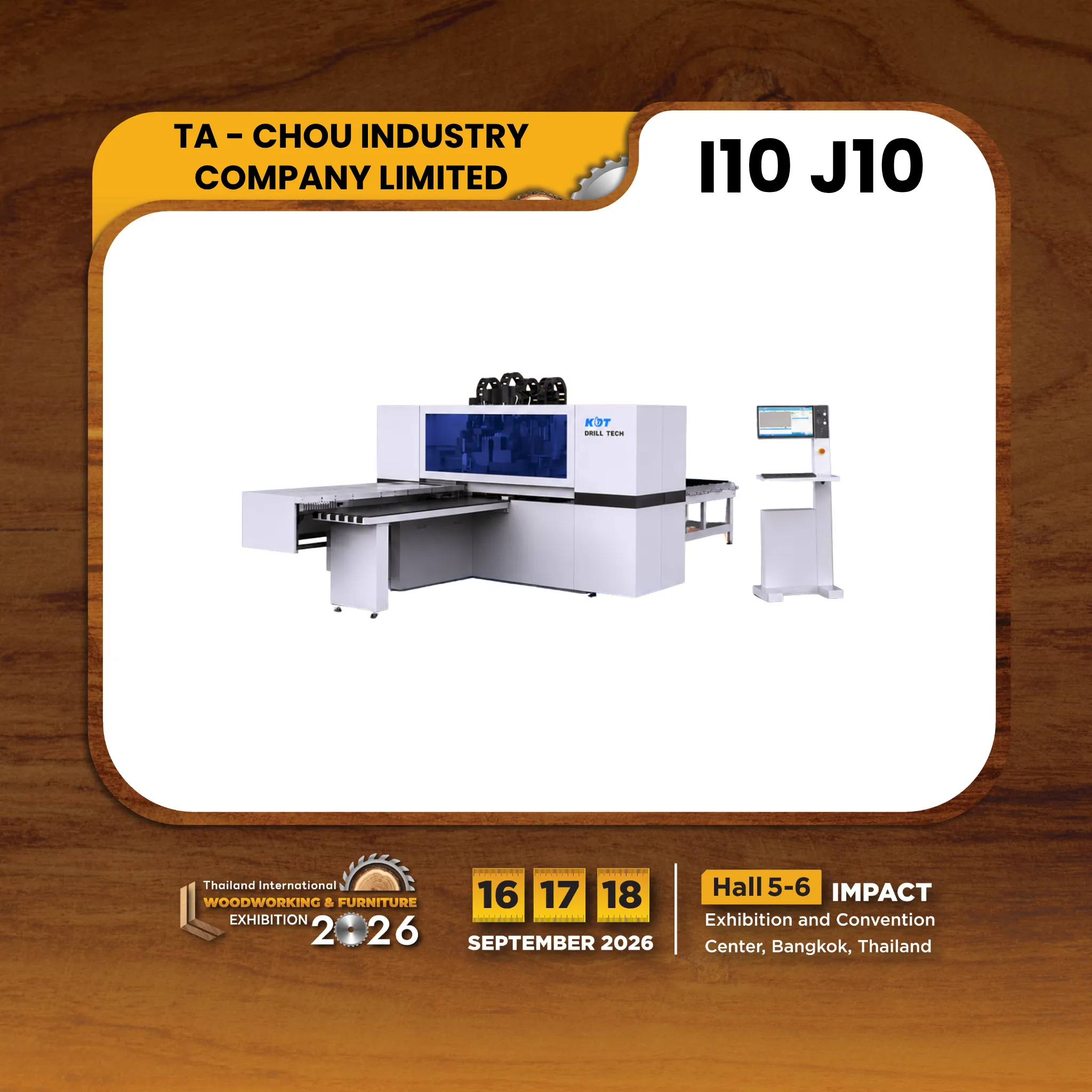 TA - CHOU INDUSTRY COMPANY LIMITED (Gold Sponsor) - Image 4