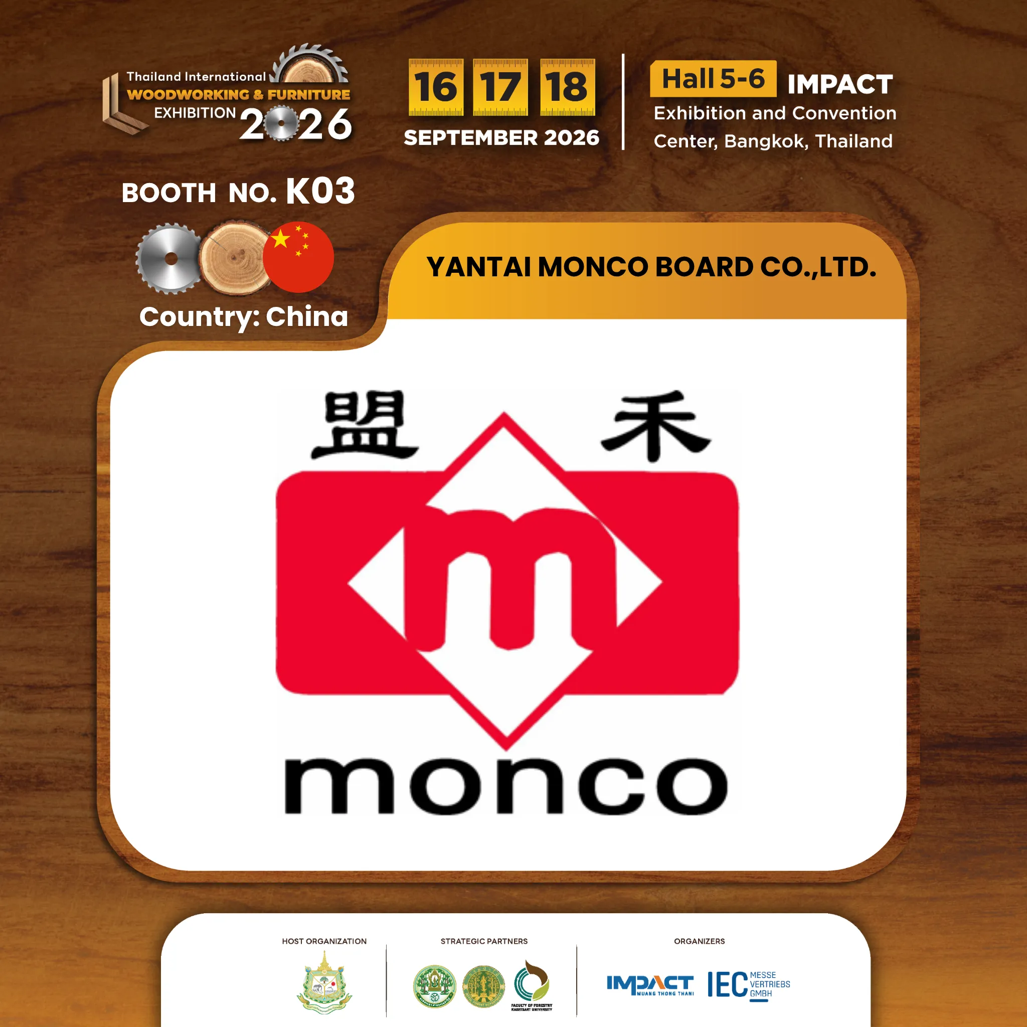 YANTAI MONCO BOARD CO.,LTD.