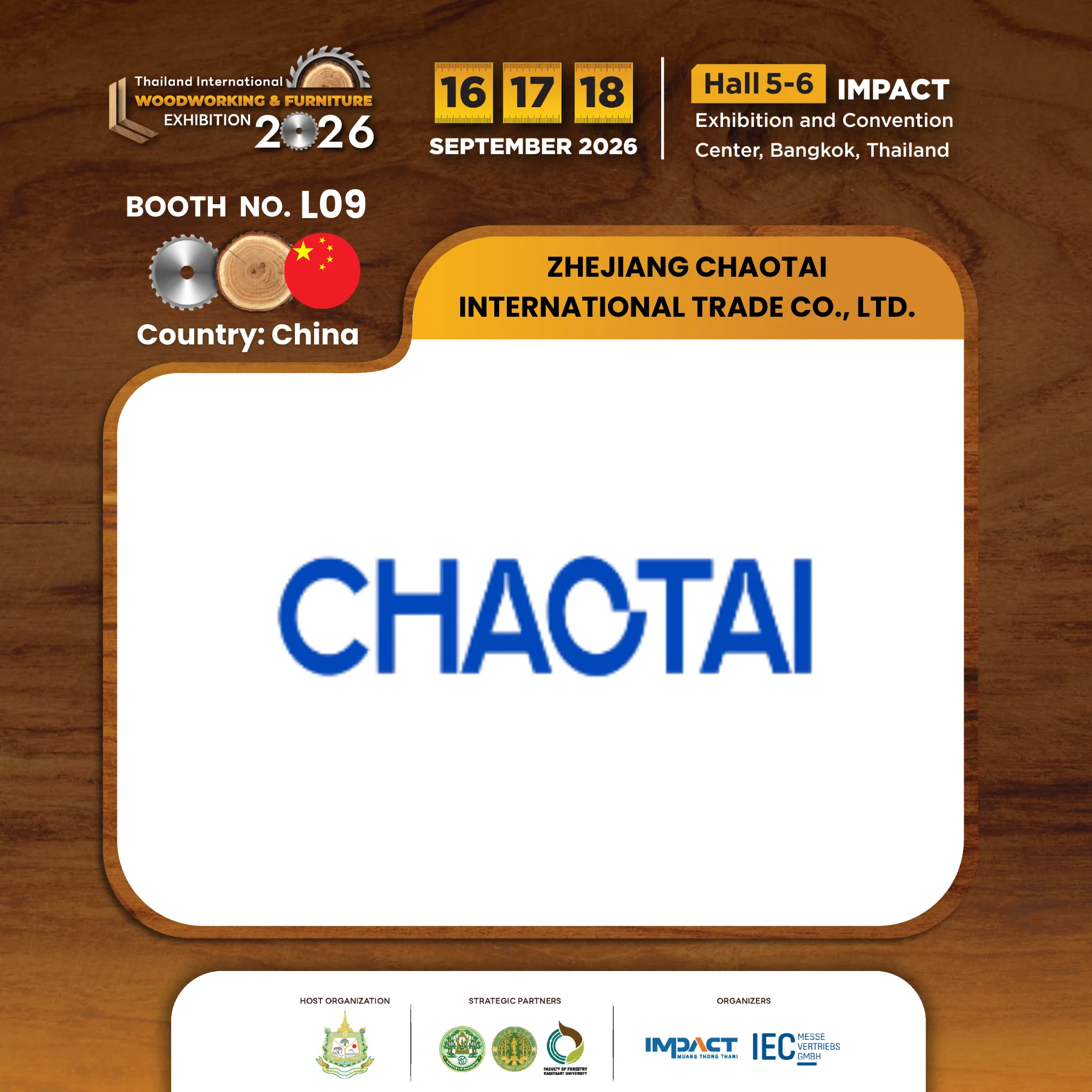 ZHEJIANG CHAOTAI INTERNATIONAL TRADE CO.,LTD.