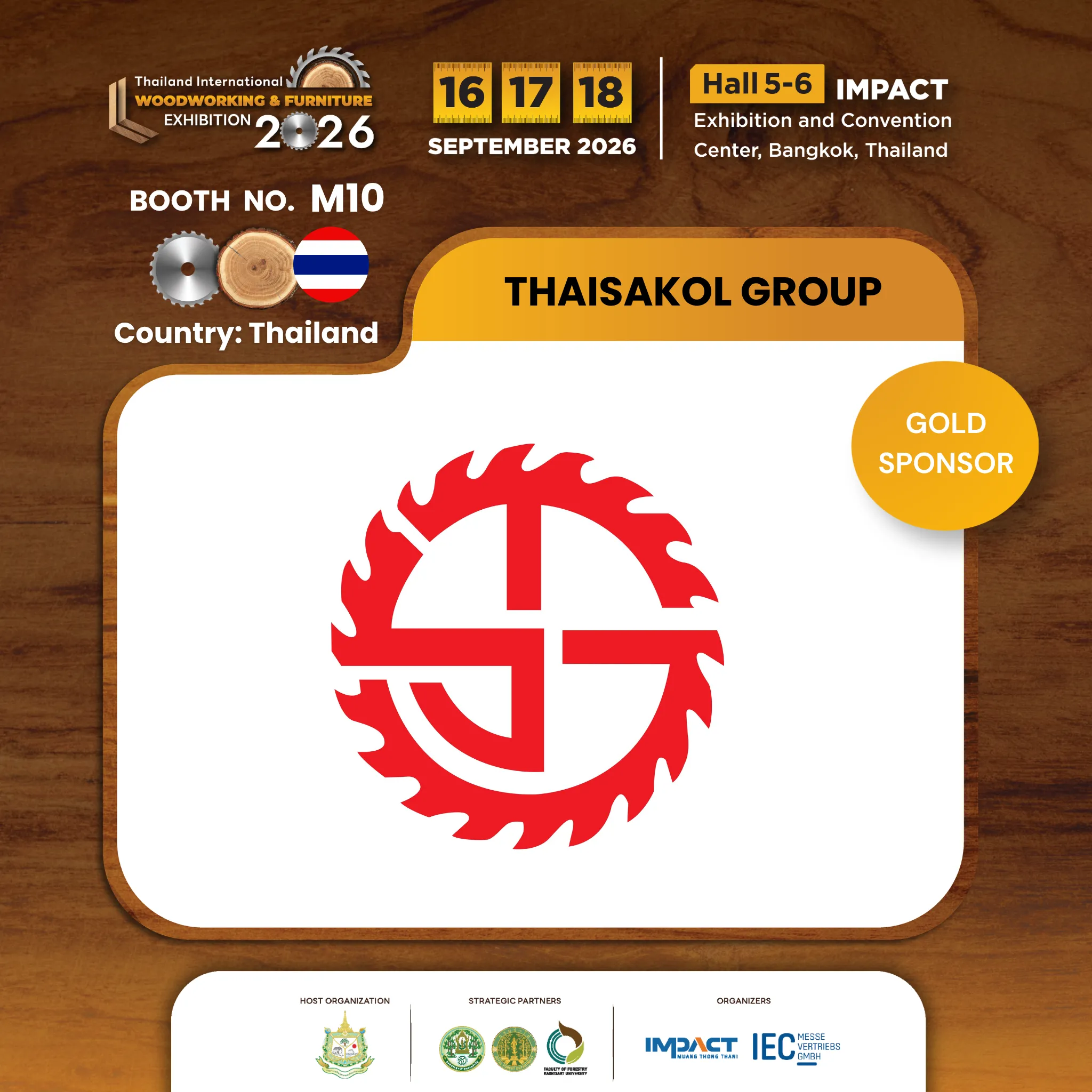THAISAKOL GROUP (Gold Sponsor) ส่งเพิ่ม